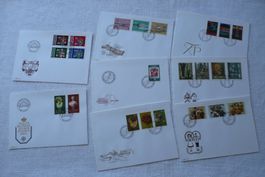 FL 1980 Neuausgaben 8 FDC