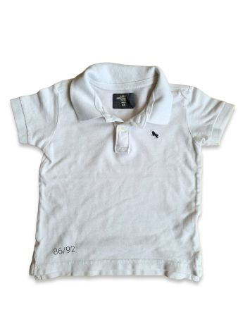 Weisses Polo Shirt H&M, Grösse 86