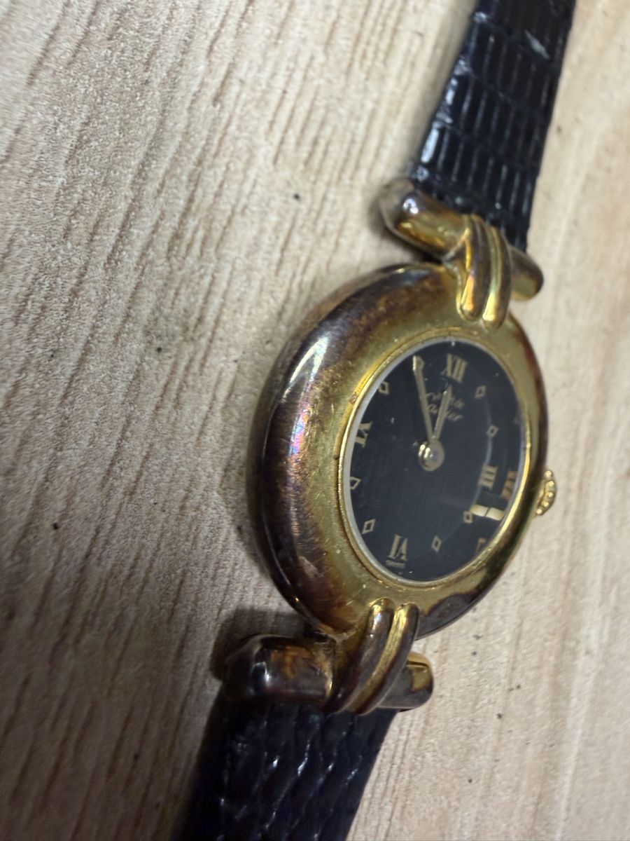 Montre Must de Cartier Colisée vintage pour femme – vermeil, (Gebraucht ...