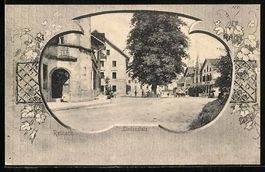 Reinach /AG, Lindenplatz im Weinblätter
