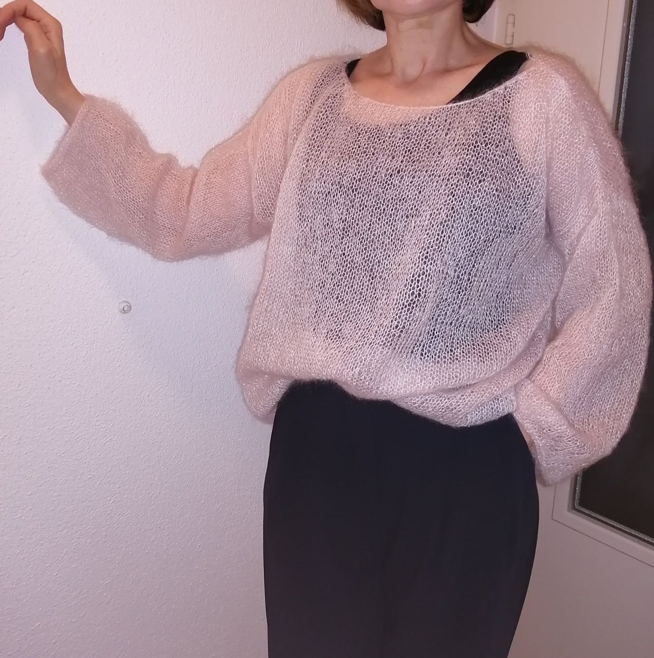 Maglioni & Felpe: Leichter Pullover aus Kid-Mohair Handgestrickt . Neu. – Nuovo e nell'imballaggio originale da Buchrain venduto da nat_pl5p 4