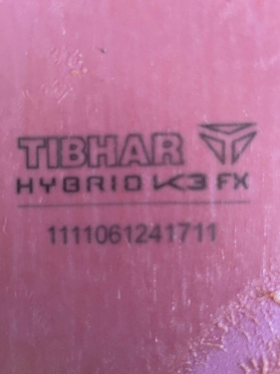 Tennis da tavolo: Tibhar hybrid k3 black – Usato da Dietlikon venduto da clf_g9mp 1