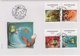Weihnachten 2013 Serie mit TAB (it) auf illustriertem FDC