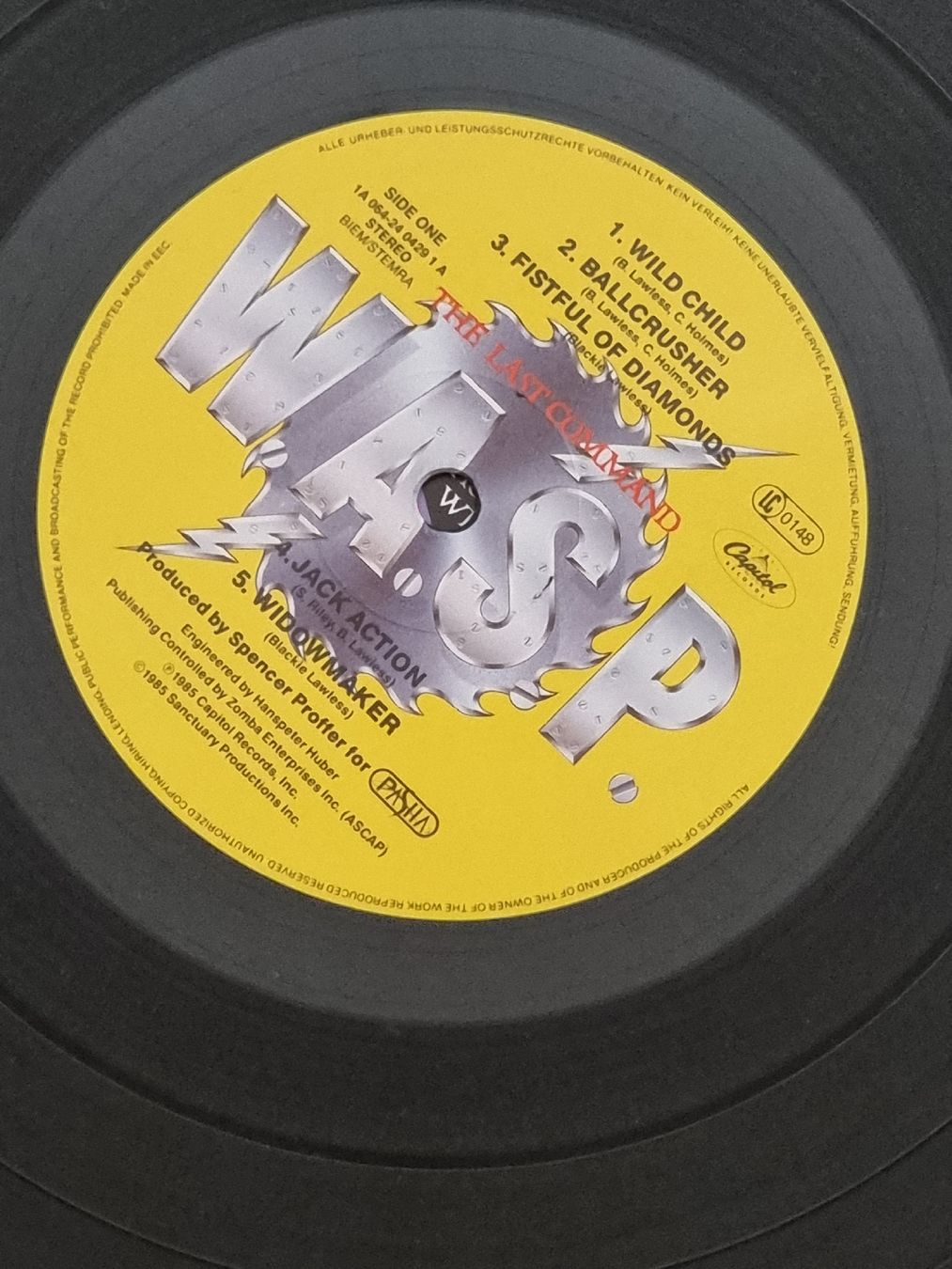 Schallplatten: W.A.S.P. - The Last Command - Top Zustand – Gebraucht aus Trimbach von EyeOfTheTiger 3