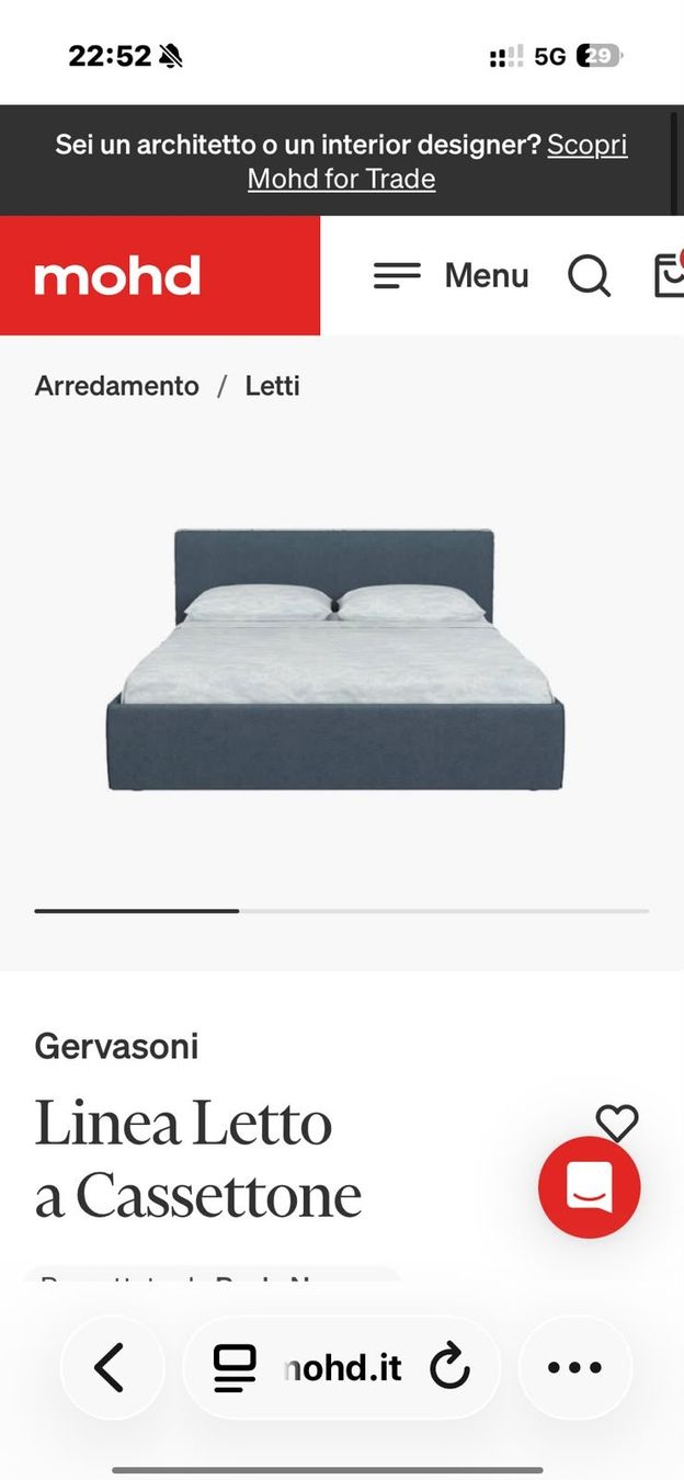 Gervasoni Letti: Bett mit bettkasten - Gervasoni – Usato da Wollerau venduto da ima_klz2 5