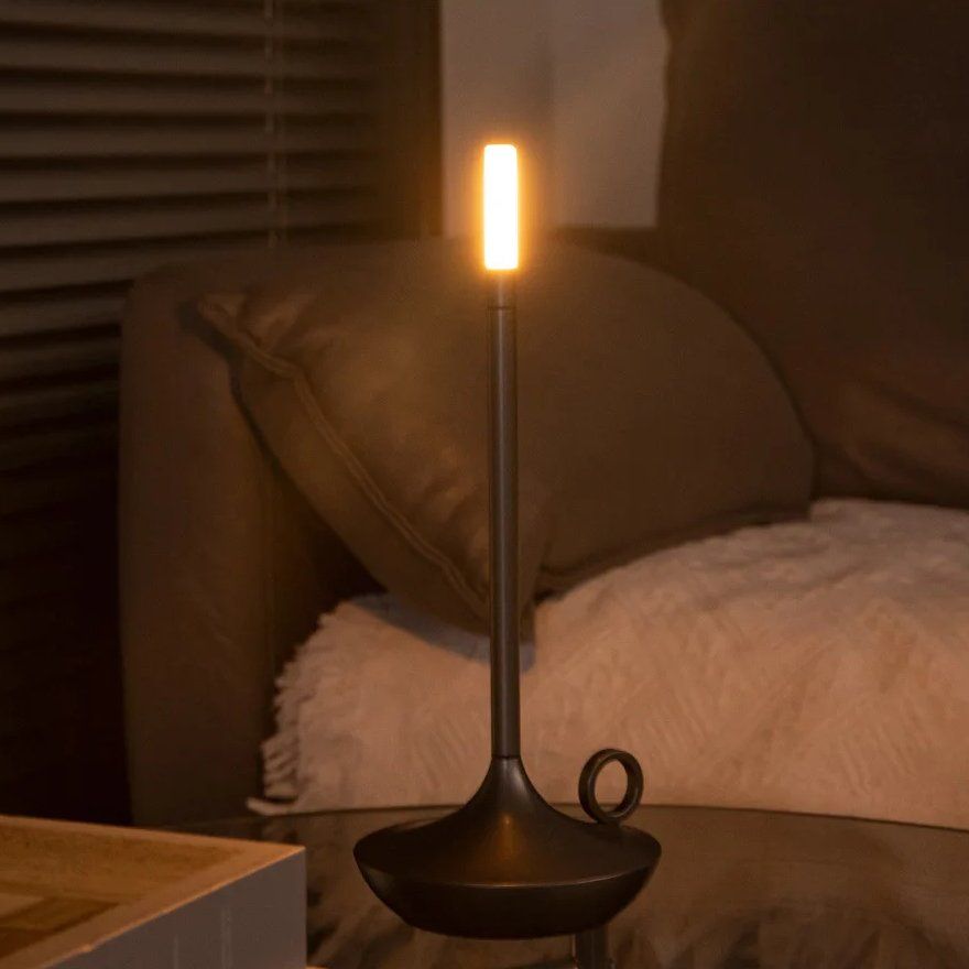 Lampade: Kerzenlampe LED Touch Dimmbar Lampe Nachttischlampe 3 Modi – Nuovo e nell'imballaggio originale da Hundwil venduto da Stallone6 8
