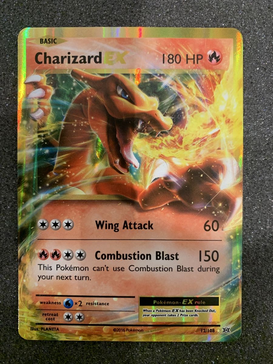 Pokémon Carte collezionabili: Charizard EX 12/108 holo 2016  – Usato da Bironico venduto da ars_z6lb 1