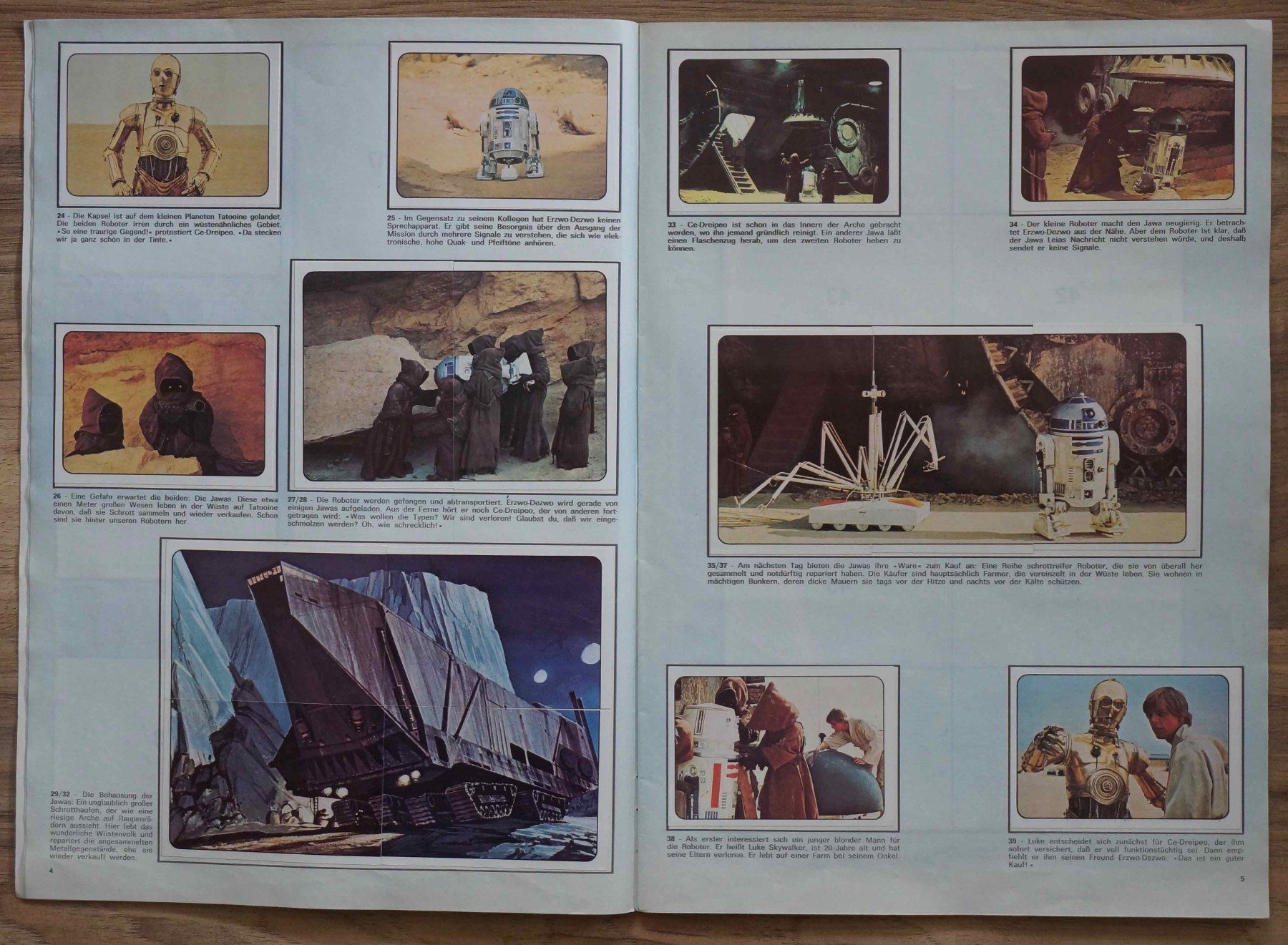 Panini Alben: Panini-Album Krieg der Sterne – Gebraucht aus Schindellegi von woneschi 2