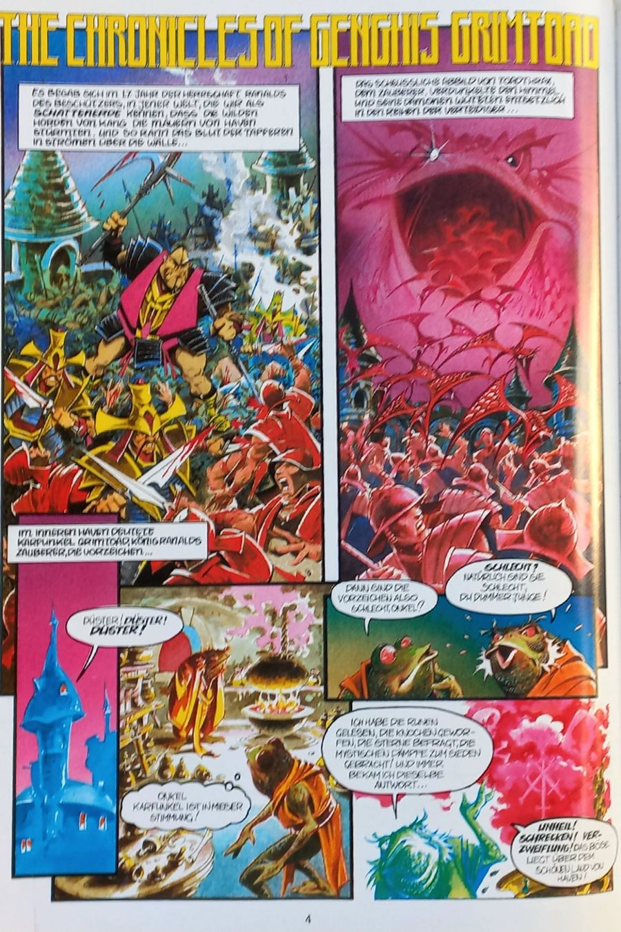 Fumetti: Comic - Die Chroniken von Genghis Grimtoad – Usato da Niederuzwil venduto da lubimaja 1
