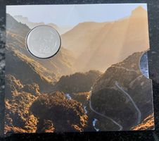 20 Fr. Folder GM 2020 Sustenpass Silbermünze (Ag835)