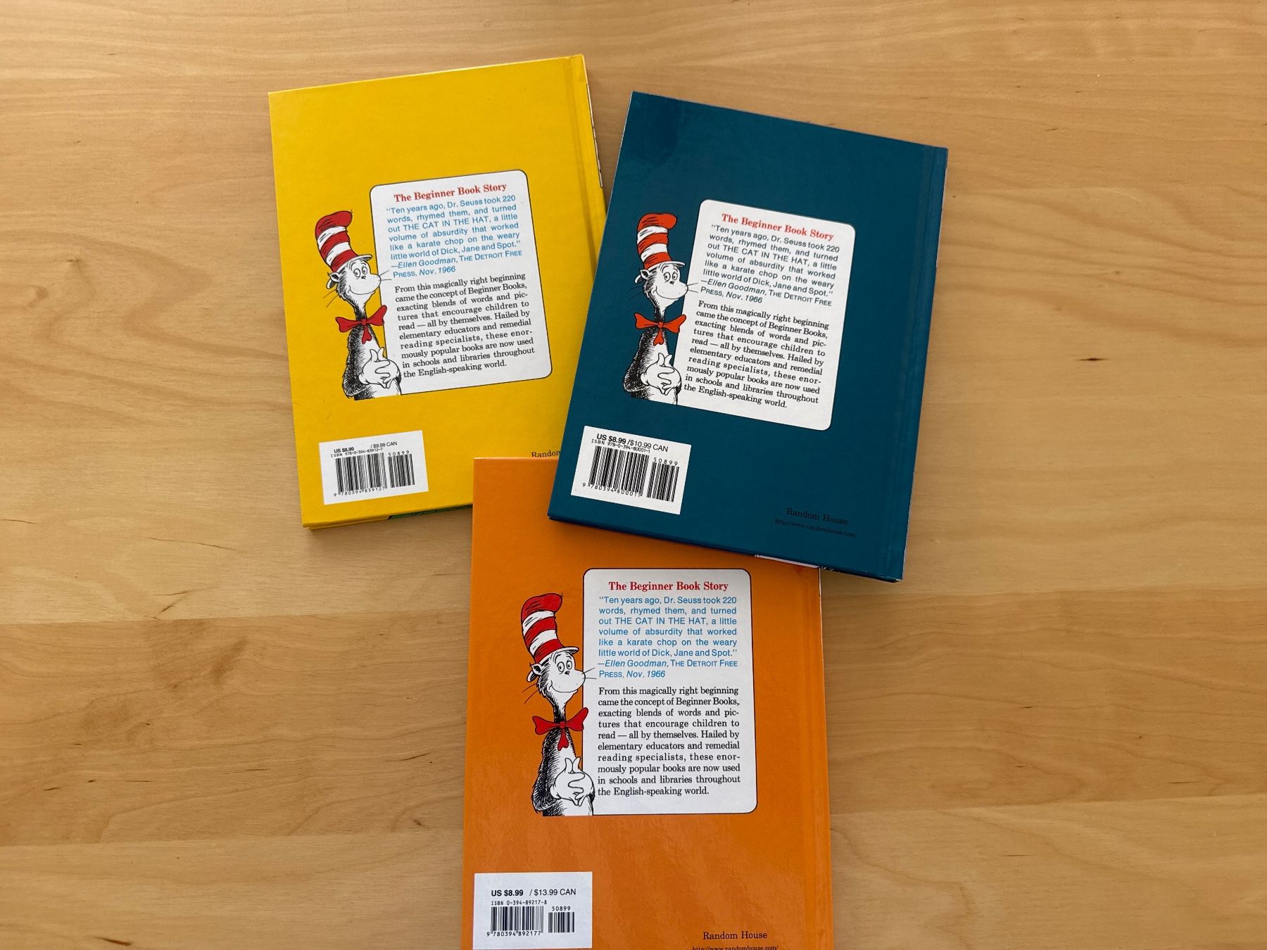 Livres: Dr. Seuss: 3 Bücher, englisch, Beginner – D'occasion à Goldach par Hibiskus23 1
