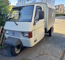 Piaggio Ape TM 703 beige Kastenguter Zustand