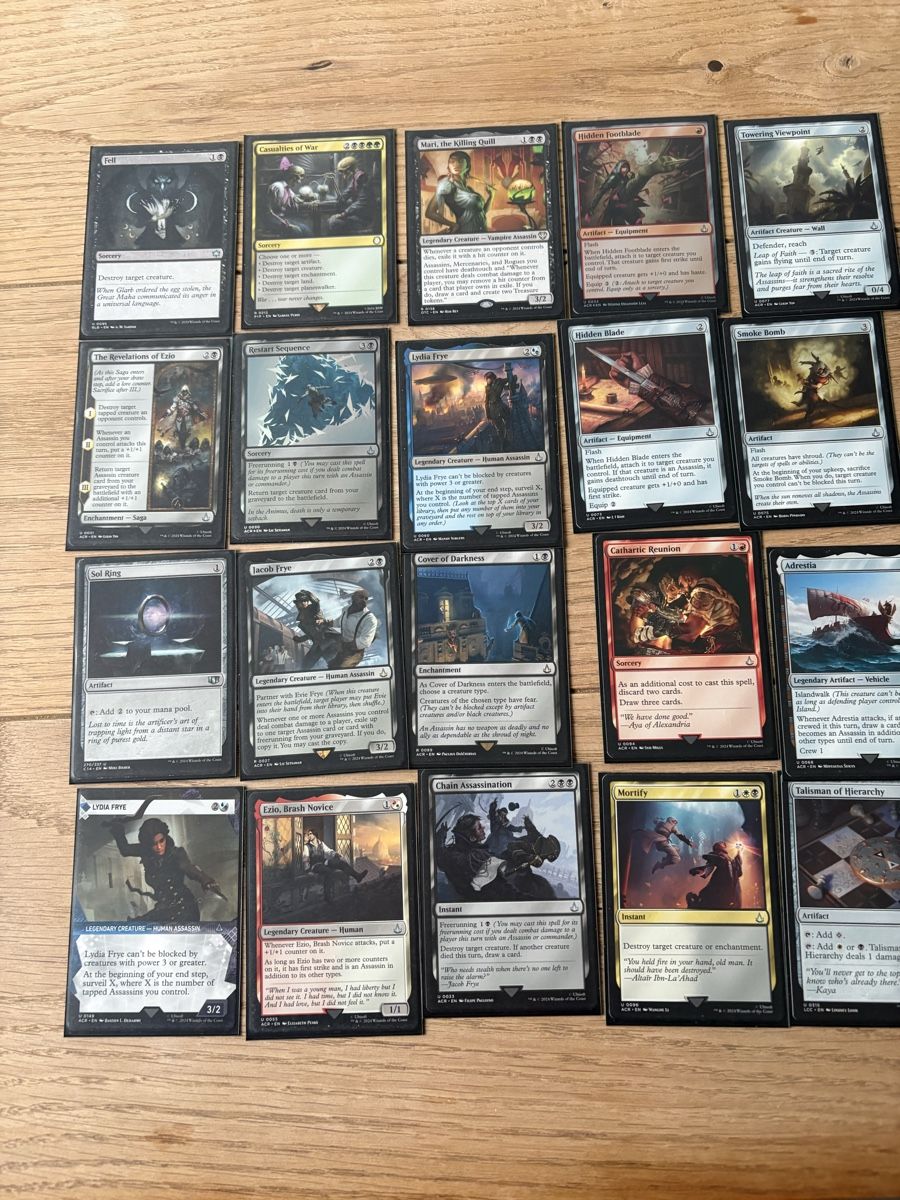 Magic The Gathering Carte collezionabili: Ezio Deck commander – Usato da Melide venduto da Cesareee 1