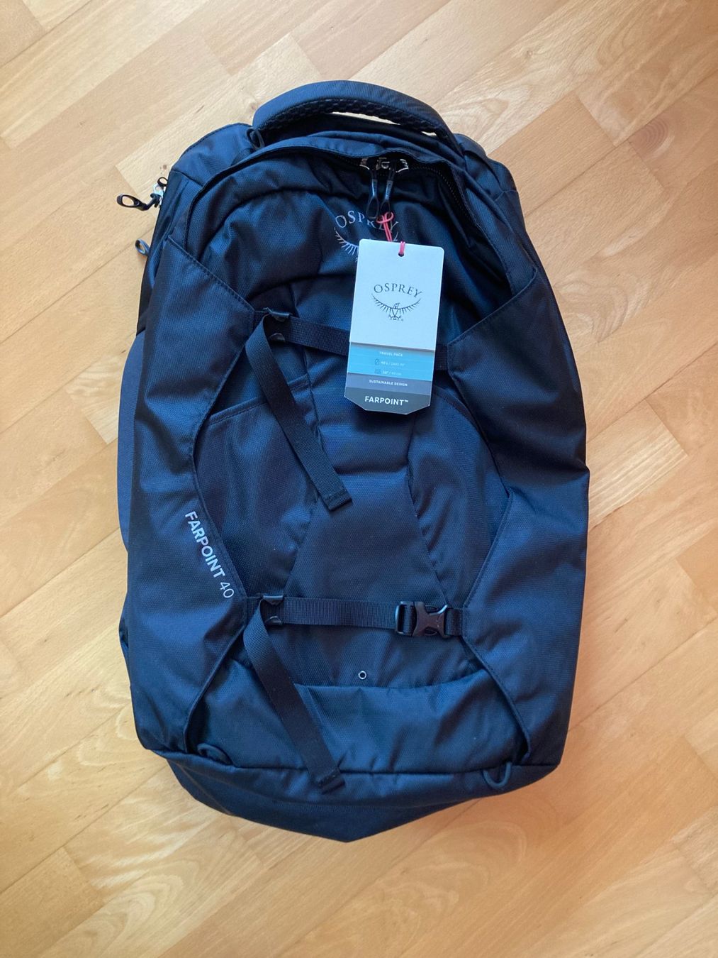 Osprey Zaini: Osprey Farpoint 40 black – Nuovo e nell'imballaggio originale da Therwil venduto da blubblubblubb 6
