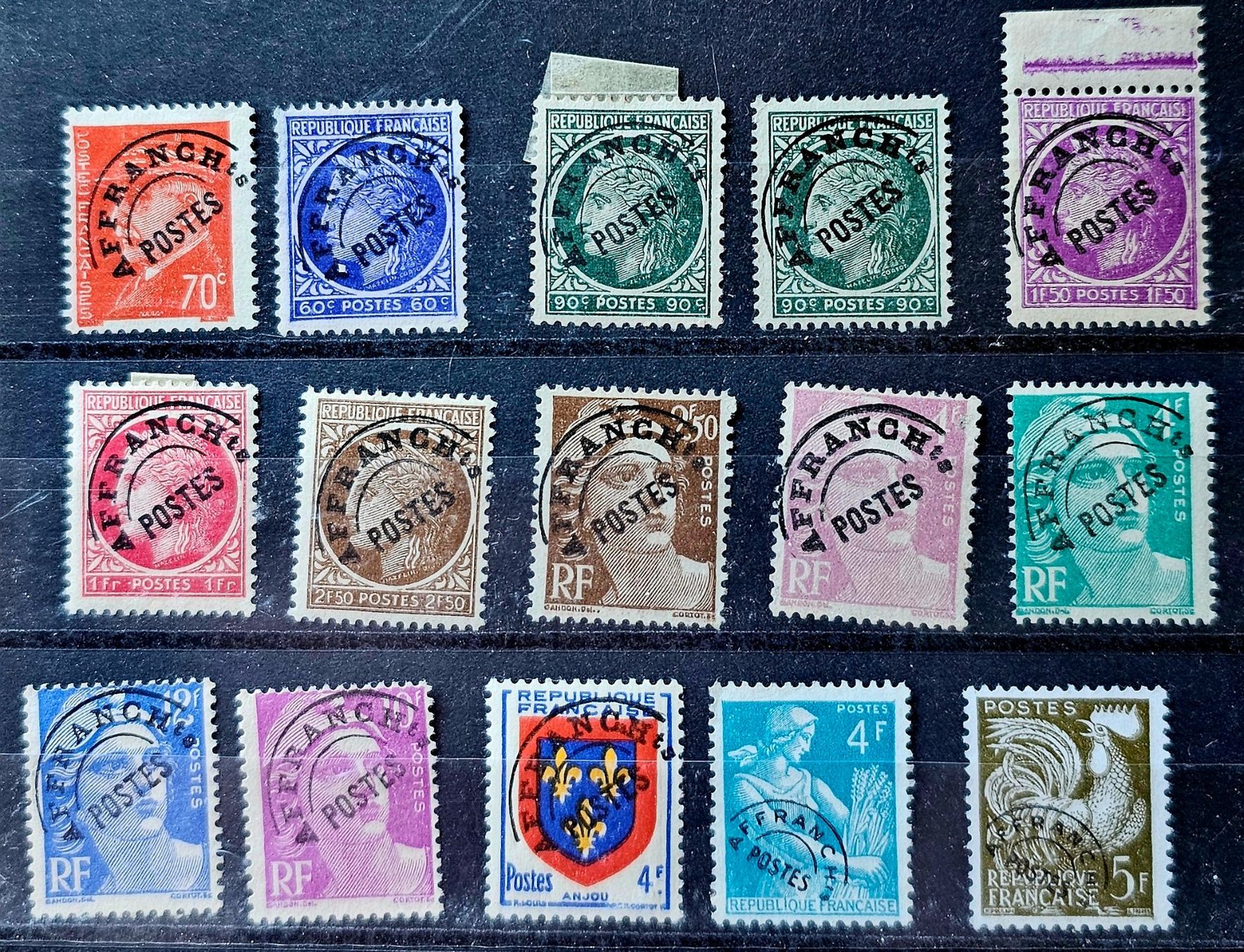 Tous les timbres: FRANCE préoblitérés – Neuf (Voir description) à Les Valettes par Nuba1