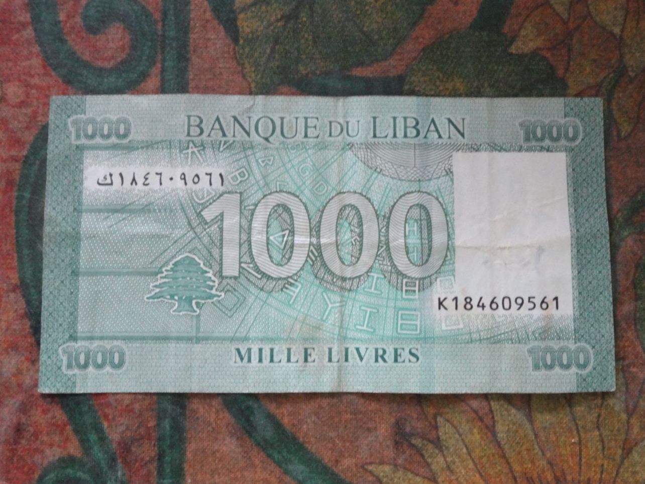 Banconote: LIBAN  (E)  1000  Livres  Billet – Usato da Romanel-sur-Lausanne venduto da Swift13