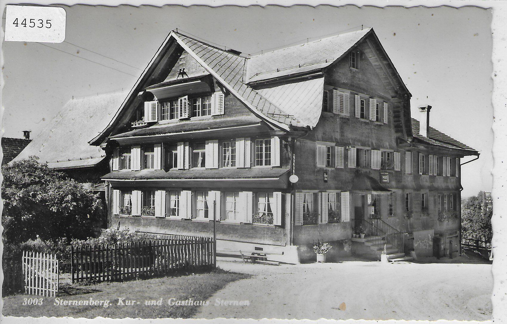Cartoline postali: Sternenberg - Kur- und Gasthaus Sternen – Usato da Ettingen venduto da Kartenplanet