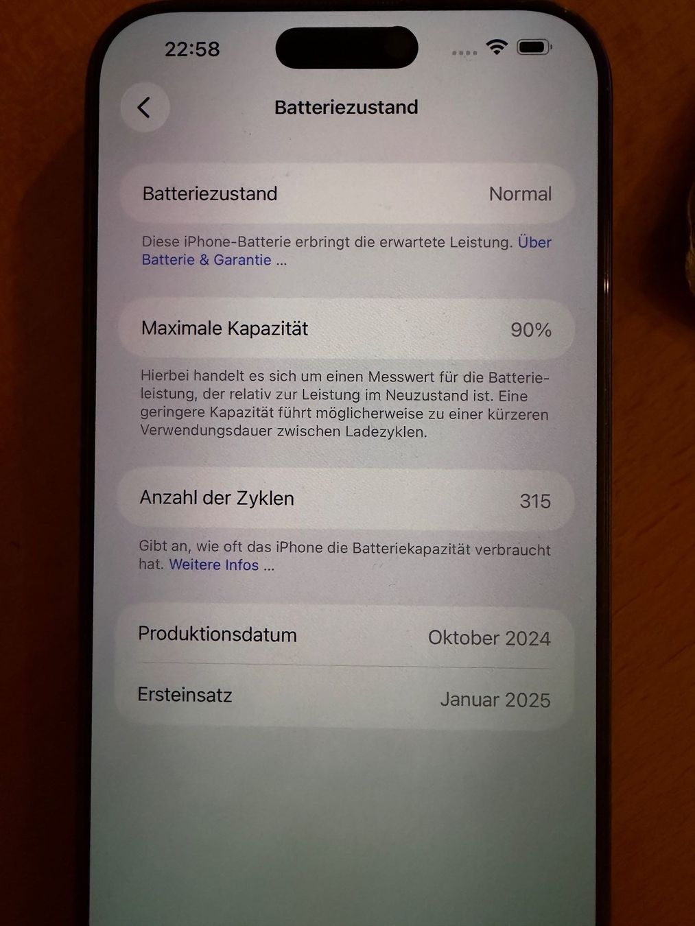 Apple Handys / Smartphones: IPhone 16 Pro Max 256 GB – Gebraucht aus Berg TG von rei_22z6 7