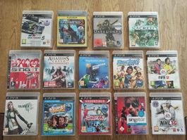 Sammlung Spiele Mega-Paket – 14er Set Sport & Family TOP PS3