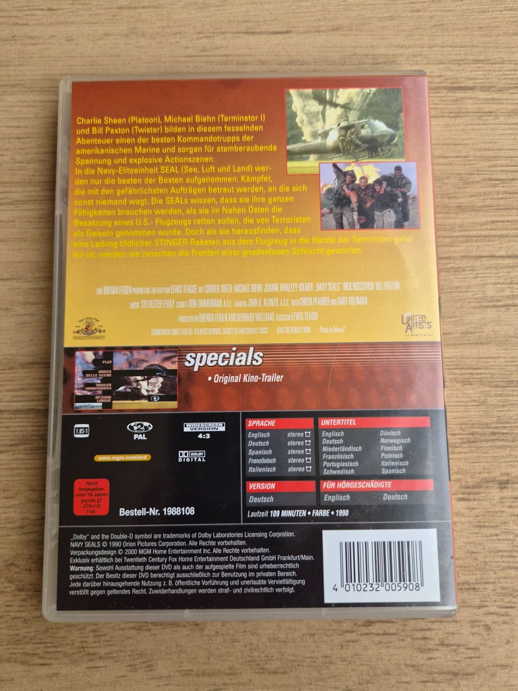 Alle DVDs: DVD "Navy Seals" – Gebraucht aus Diegten von herala 1