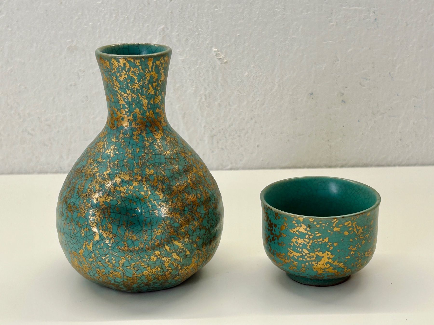 Set di piatti: Japanisches Sake-Set mit Flasche und Bechern – Usato da Dietlikon venduto da corou_2022 2