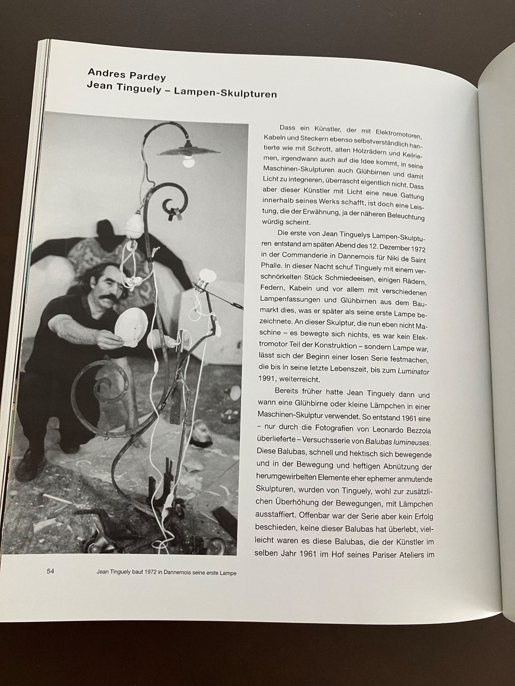 Livres: Kunst- Jean Tinguely - Der Luminator – D'occasion à Menziken par timbuktu1001 5