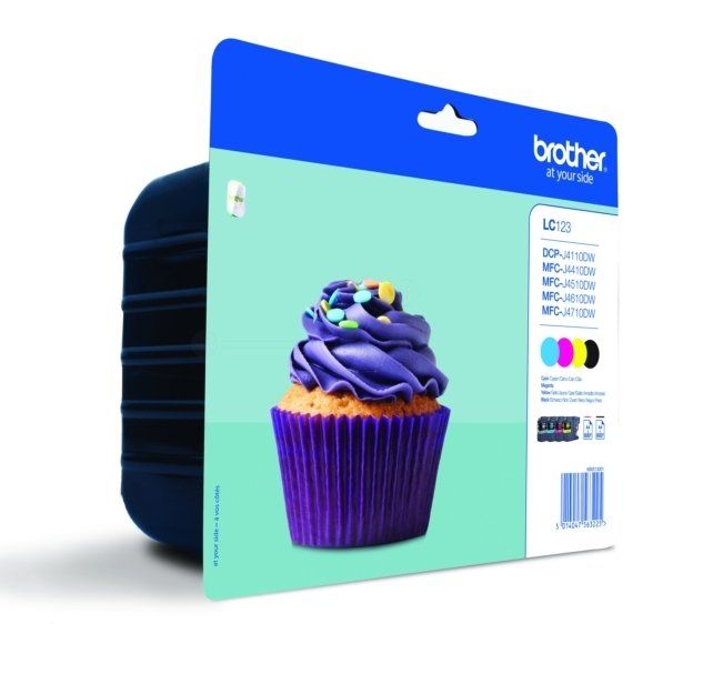 Brother Cartucce per stampanti & toner: Original Brother LC-123 Tintenpatronen Multipack – Nuovo e nell'imballaggio originale da Schleitheim venduto da Rom_Pla
