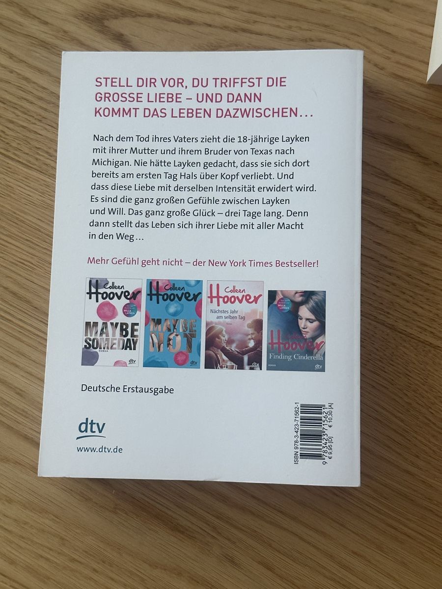 Bücher: Colleen Hoover und Nora Roberts – Gebraucht aus Muri AG von LON2o11 1
