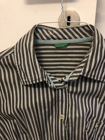 Hemd von United Colors of Benetton, Größe L, 100 % Baumwolle