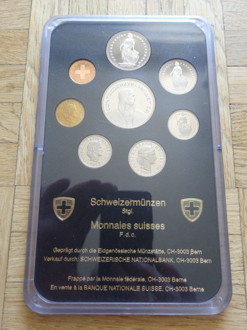 Toutes les monnaies: Münzsatz 1987 – D'occasion à Romanel-sur-Lausanne par Swift13 1