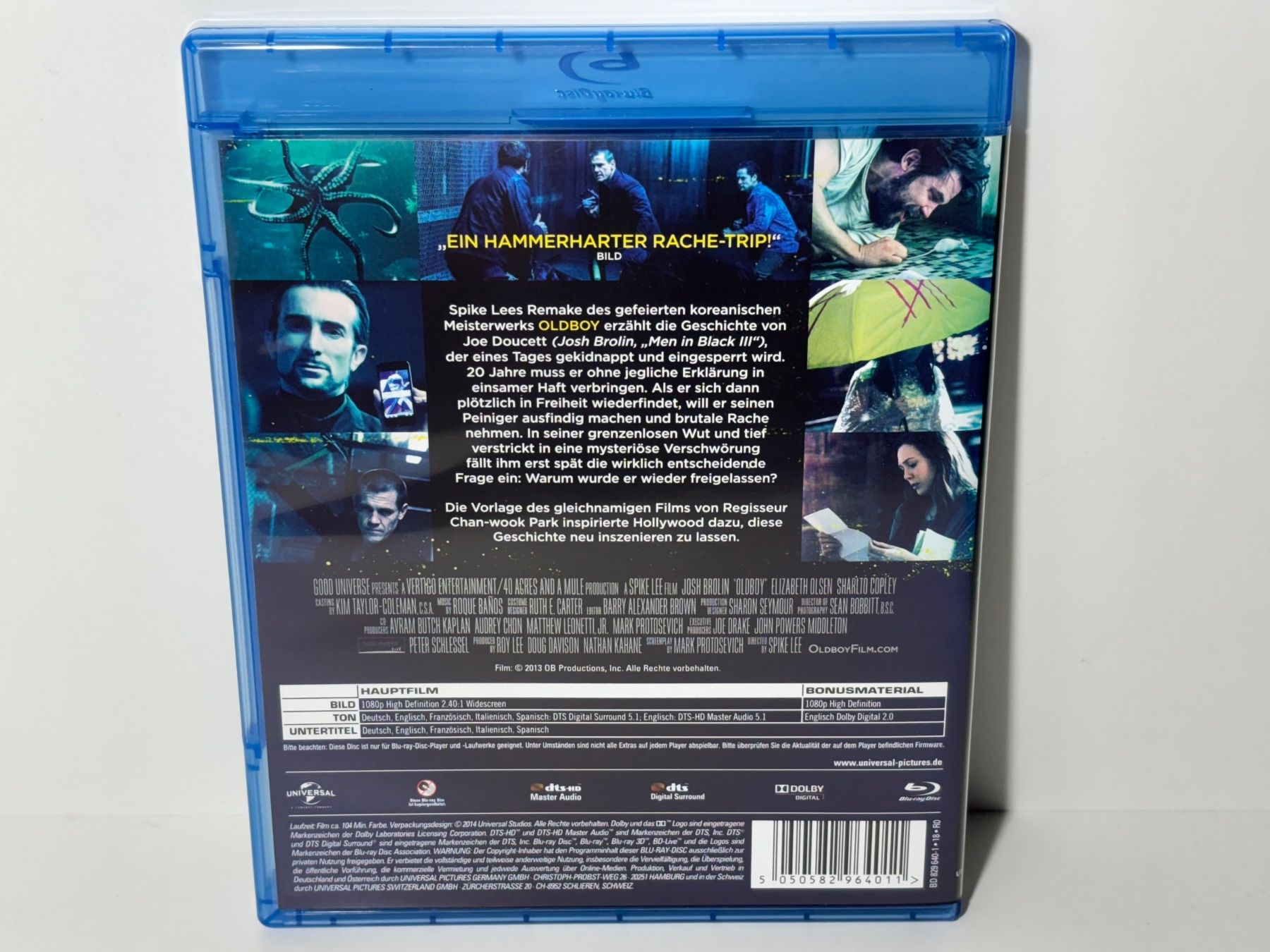 Alle DVDs: Oldboy Blu Ray – Gebraucht aus Wilderswil von Sstriker 1
