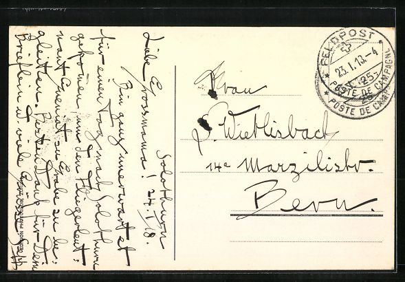 Cartoline postali: AK Solothurn, Loretto-Kapelle, 1913 – Usato da Berlin venduto da bartko-reher 1