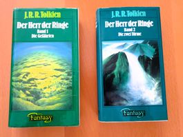HERR DER RINGE - J.R.R TOLKIEN - BAND 1 + 2 / FANTASY
