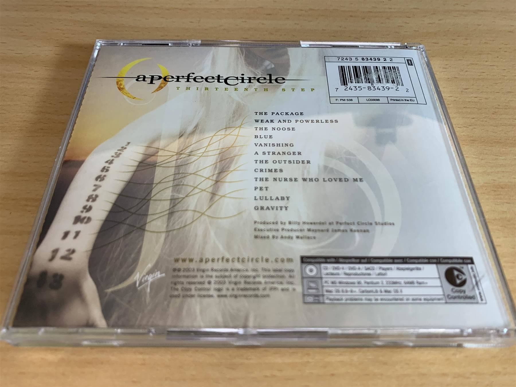 CD: A Perfect Circle – Thirteenth Step – Usato da Rikon im Tösstal venduto da Alpenmutz 1