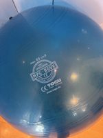 Sitzball Gymnastikball TOGU blau max. 65 cm guter Zustand