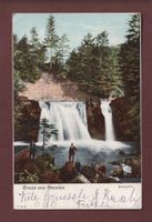 Gruss aus NESSLAU - Giesenfall - 1908