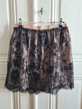 Magnifique jupe Zara dentelle, Small - excellent état