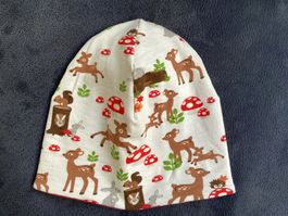 NEUE Beanie/Mütze Gr. 46 (ca. 10-18 Mt), Waldtiere