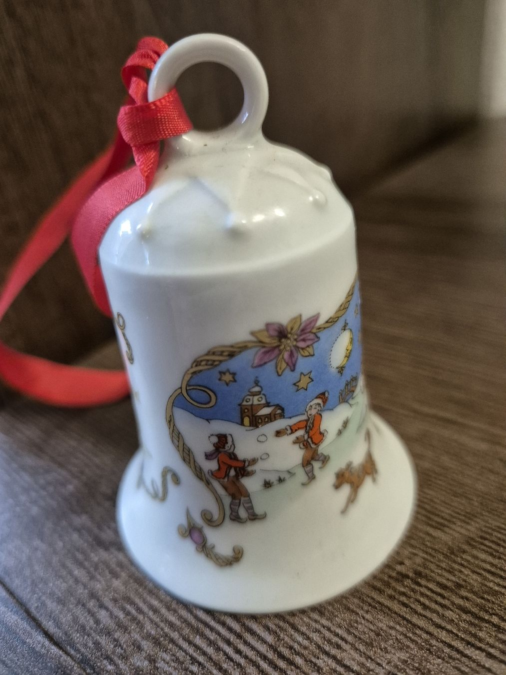 Hutschenreuther Campanacci mucche: Weihnachtsglocke Hutschenreuther 1990 – Usato da Eschlikon TG venduto da zuzanka80