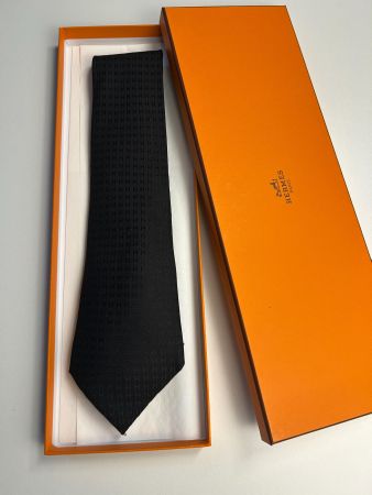 Hermès Façonée H-Monogram Krawatte