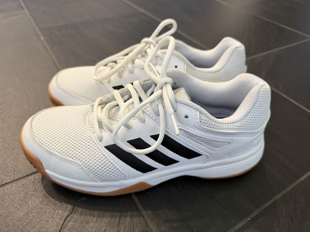 Adidas Scarpe per ragazzi: Adidas Hallenschuh, Grösse 38 – Usato da Oberentfelden venduto da Barbabella21 2