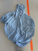 Zewi Decke blau mit Gebrauchsspuren