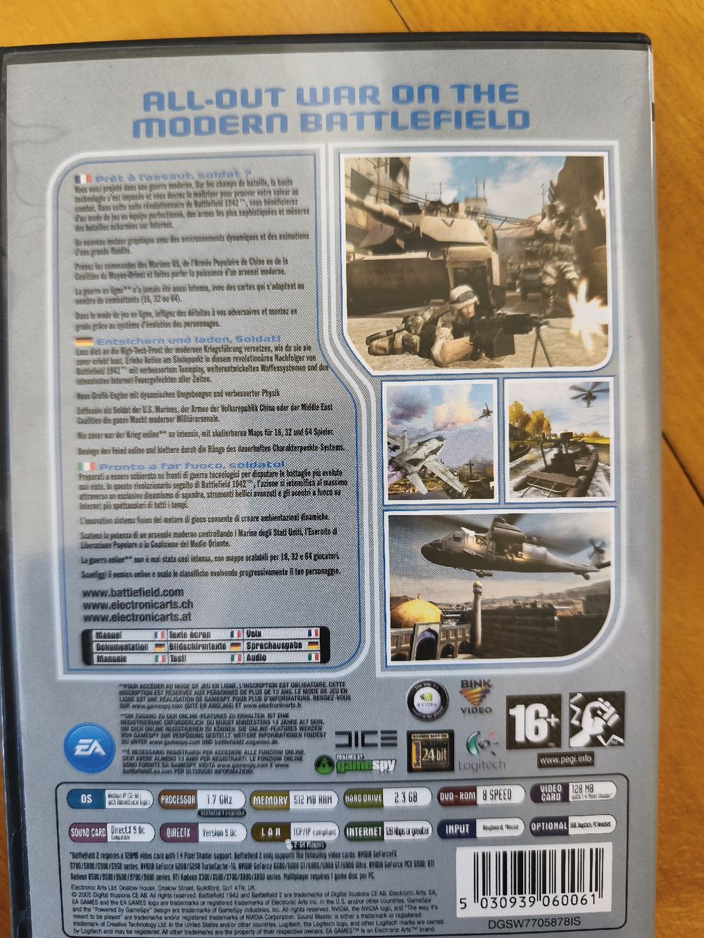 Spiele: Battlefield 2 PC DVD-ROM - Kult Game! – Gebraucht aus Brugg AG von ccoorriinnee 1