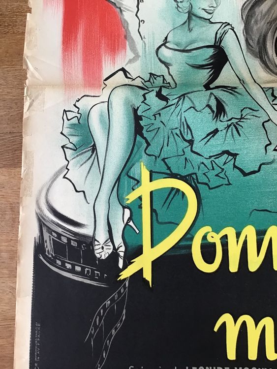Original Film Plakat 1957 Donnez moi ma chance Kaufen auf Ricardo