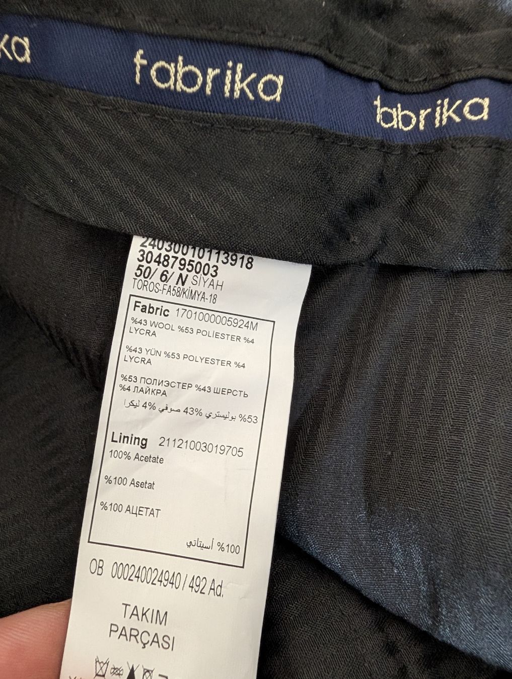 Pantalons: Black Trousers Size 50 – D'occasion à Zürich par jor_68rp 5