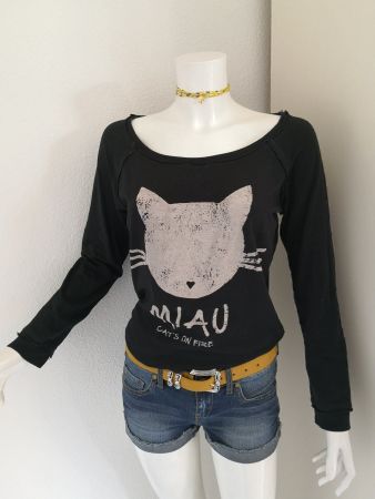 🤩MANGO MIAU PULLOVER SCHWARZ & D&G P.