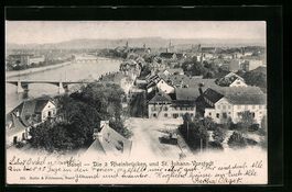 Basel, Die 3 Rheinbrücken und St. Johan