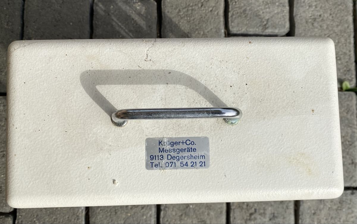 Misurare: Thermohygrograph Krüger vintage – Difettoso da Maur venduto da chr_x8zv 1