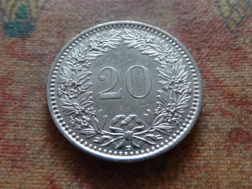 Tutti le monete: 20 Rp. 2014 – Usato da Romanel-sur-Lausanne venduto da Swift13 1