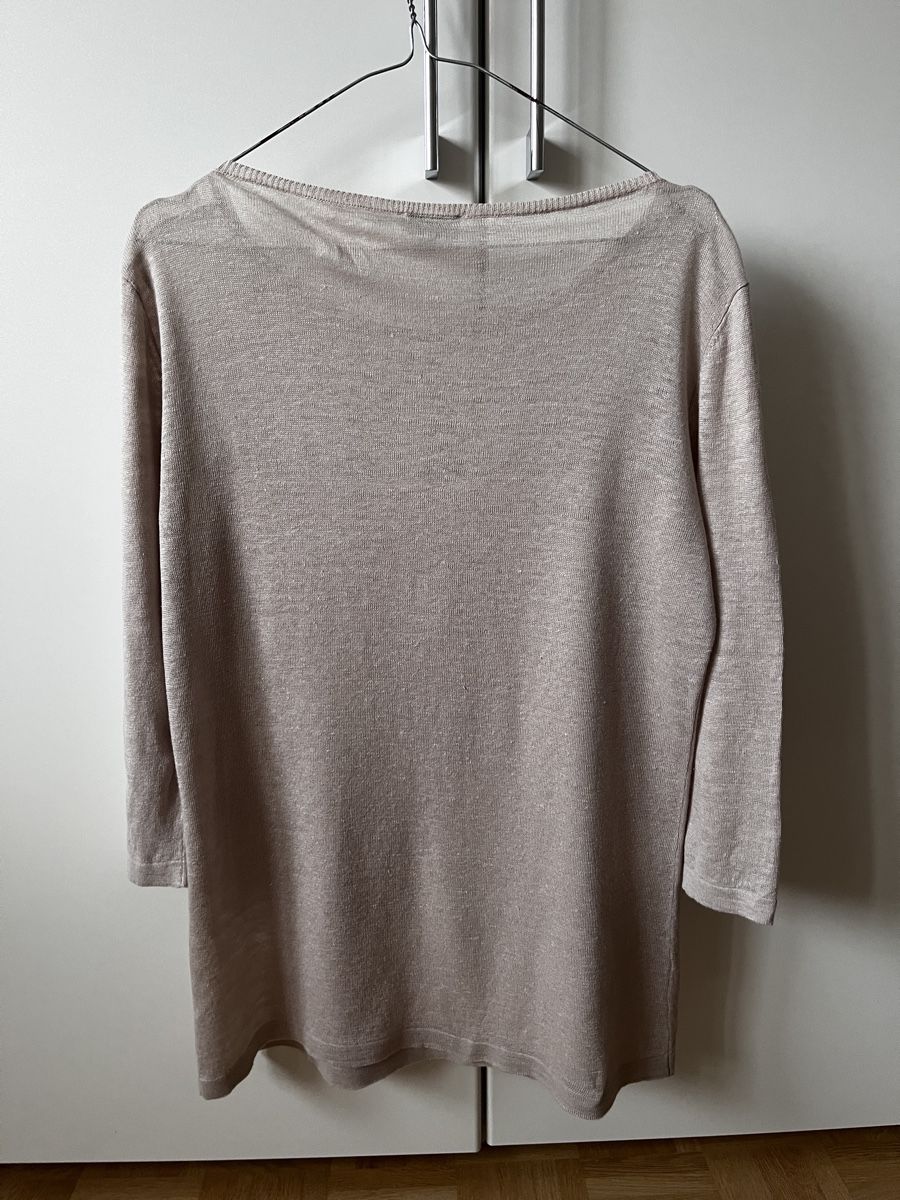 T-shirt: Bongenie Grieder Leinenshirt, Gr. S – Usato da Zürich venduto da Kleanthy 1